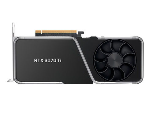 英伟达NVIDIA GeForce RTX 3070Ti 8GB 专业游戏电竞显卡