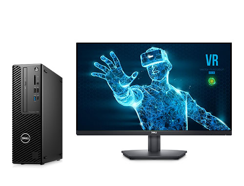 戴尔Precision T3460  VR/AR教学工作站（英特尔酷睿 i9-13900，24核丨32GB DDR5 内存丨1TB M.2 固态硬盘丨NVIDIA T1000 8GB显卡丨戴尔27寸显示器丨三年保修）