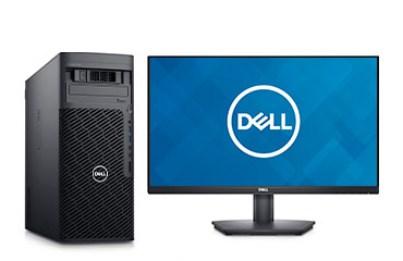 戴尔Precision T5860 塔式图形工作站（英特尔至强 W3-2425，3.0GHz，6核丨32GB，DDR5，ECC 内存丨512GB 固态+2TB 机械硬盘丨RTX A2000, 6GB 显卡丨23寸显示器）