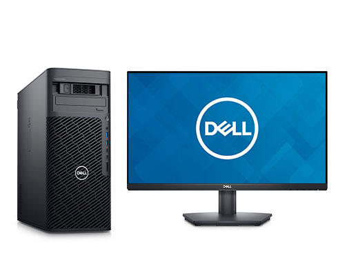 戴尔Precision T5860 塔式图形工作站（英特尔至强 W3-2425，3.0GHz，6核丨32GB，DDR5，ECC 内存丨512GB 固态+2TB 机械硬盘丨RTX A2000, 6GB 显卡丨23寸显示器）
