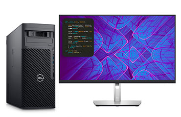 戴尔/Dell Precision T5860 塔式工作站（英特尔至强 W7-2475X，20核丨256GB，DDR5 内存丨2TB 固态+12TB 机械硬盘丨NVIDIA T400, 4GB 显卡丨戴尔27寸显示器）