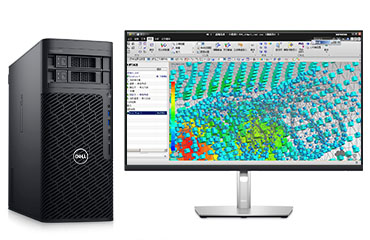 戴尔Precision T7865 数值模拟工作站（AMD锐龙 PRO 5995WX，64核丨256GB，DDR4，内存丨2TB 固态+8TB 机械硬盘丨 RTX A6000，48GB 显卡丨戴尔27寸显示器）