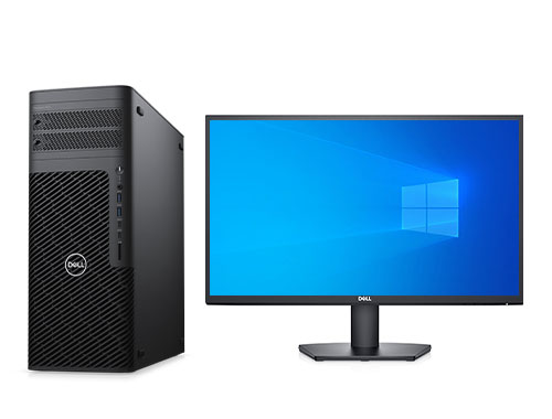 戴尔Precision T7875 塔式工作站（AMD Ryzen 7945WX，12核丨64GB，DDR5，ECC 内存丨512GB, 固态+4TB 机械硬盘丨NVIDIA T1000，8GB 显卡丨23.8寸显示器）