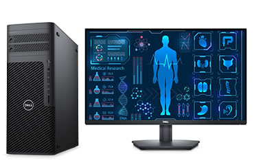 戴尔Precision 7875 医疗影像工作站（AMD Ryzen 7955WX，16核丨32GB，DDR5，ECC 内存丨512GB, 固态+4TB 机械硬盘丨NVIDIA T400, 4GB 显卡丨27寸显示器）