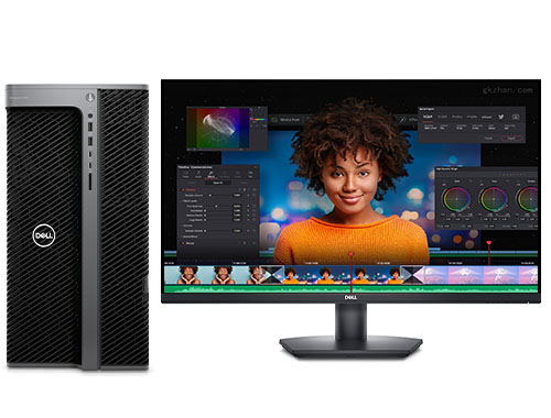 戴尔Precision T7960 视频剪辑师电脑工作站（英特尔至强 W5-3435X，16核丨128GB，DDR5，ECC内存丨1TB 固态+16TB 机械硬盘丨RTX 4080，16GB 显卡丨31.5英寸显示器）