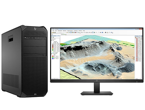 惠普HP Z6 G5 ArcGIS制图工作站（英特尔至强 W5-3435X，16核丨128GB DDR5 ECC 内存丨1TB 固态 +2块*4TB SATA 机械硬盘丨RTX A2000, 12GB显卡丨27寸显示器）