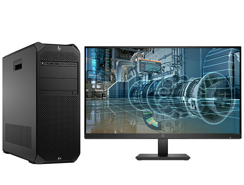 惠普HP Z6 G5 虚拟设计制造仿真工作站（英特尔至强 W5-3435X，16核丨192GB DDR5 ECC 内存丨1TB 固态 +2块*8TB SATA 机械硬盘丨RTX A4500, 20GB显卡丨27寸显示器）