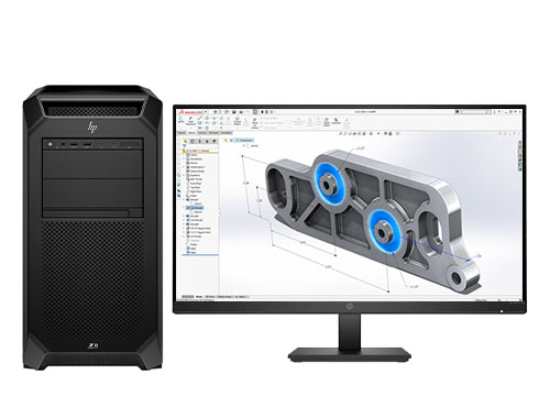 惠普 Z8 G5 三维建模设计师电脑工作站（英特尔至强金牌 6444Y，3.6GHz，16核丨64GB DDR5  ECC 内存丨1TB 固态+4TB 7.2K 机械硬盘丨RTX A4000，16GB显卡丨27寸显示器）