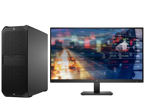 惠普（HP） Z6 G5 A 台式图形工作站（AMD Ryzen 7955WX，4.5GHz ，16核丨128GB DDR5 ECC 内存丨512GB，固态+2TB 机械硬盘丨RTX 4060，8GB显卡丨27寸显示器）