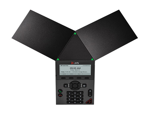 POLYCOM宝利通 Trio 8300 八爪鱼SIP音频电话,全角度拾音扩音,14KHz宽频语音,3.7米拾音范围,AI智能降噪,标准SIP话机功能
