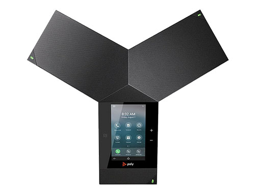 POLY博诣 Trio 8800 会议室全向麦扬声器电话，全角度拾音扩音，22KHz宽频语音，6米拾音范围，5英寸触控屏，AI智能降噪，标准SIP话机功能