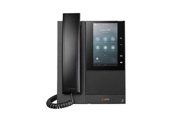 POLY博诣 CCX 505 无线wifi蓝牙SIP网络电话，5.0英寸触控屏，安卓9系统，蓝牙4.2+WIFI+双千兆网口，HDVoice高清语音+拾音魔墙+AI降噪技术