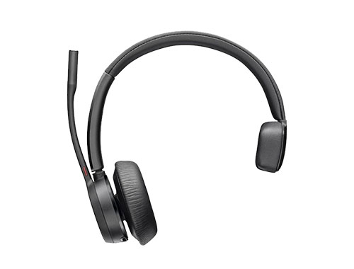POLY博诣 Voyager 4310 UC 入门级头戴式蓝牙无线耳机，POLY拾音魔墙技术，防尖啸听力保护，蓝牙5.2，传输距离50米，通话时长24小时