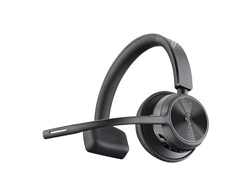 POLY博诣 Voyager 4310 UC 入门级头戴式蓝牙无线耳机，POLY拾音魔墙技术，防尖啸听力保护，蓝牙5.2，传输距离50米，通话时长24小时