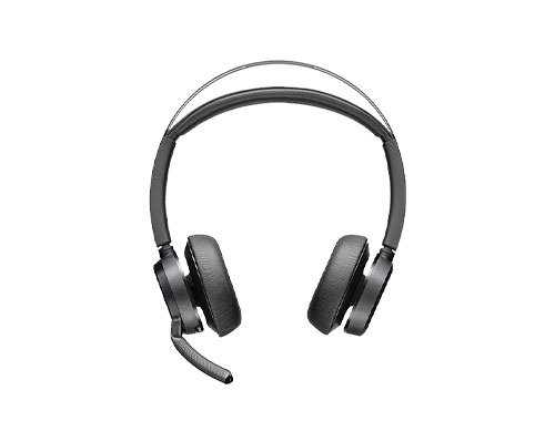 博诣POLY Voyager Focus 2 Office 主动降噪无线办公耳机，25小时通话时长，91米超远传输，拾音魔墙，智能语音播报，ANC主动降噪