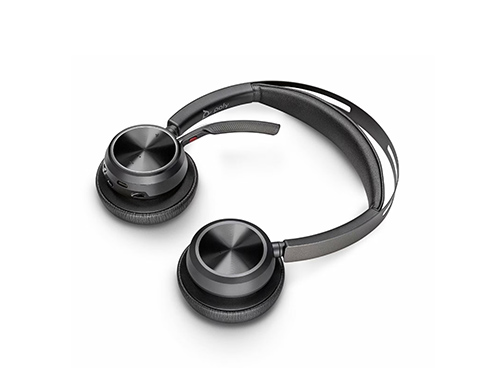 博诣POLY Voyager Focus 2 Office 主动降噪无线办公耳机，25小时通话时长，91米超远传输，拾音魔墙，智能语音播报，ANC主动降噪