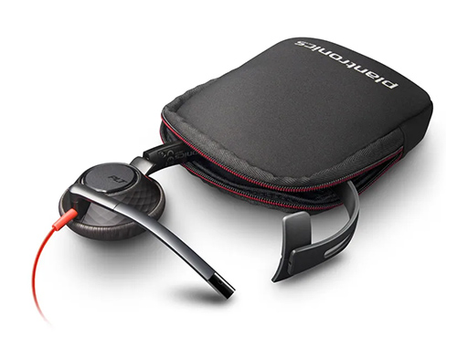 博诣POLY Blackwire 5210 单耳电脑会议话务专用耳麦，USB+3.5mm耳机接口，DSP降噪麦克风，动态EQ技术，6800Hz宽屏语音，防啸叫听力保护