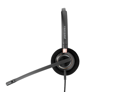 POLY博诣 EncorePro 510 单耳式呼叫中心耳机，航天级铝质接头，防尖啸听力保护技术，6800Hz宽频降噪麦克风，2年保修服务