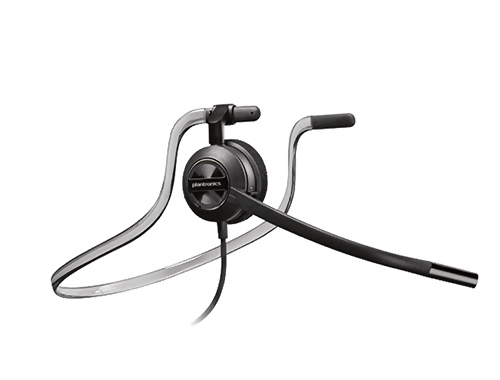 POLY博诣 EncorePro 540 客服办公降噪耳麦，三种佩戴方式，航天级铝质接头，防尖啸听力保护技术，6800Hz宽频降噪麦克风