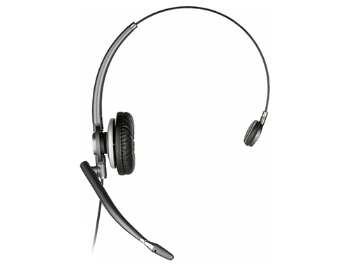 POLY博诣 EncorePro 710 单耳高端呼叫中心耳麦，防尖啸听力保护，6800Hz宽频语音，DSP智能降噪技术，53克超轻便设计