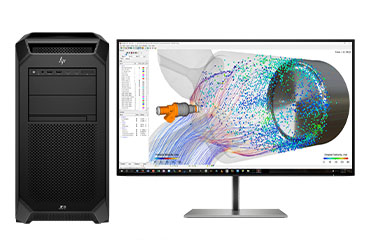 惠普HP Z8 Fury G5 台式工作站（英特尔至强 W9-3495X，56核丨1TB DDR5 ECC 内存丨2块*4TB 固态+4块*12TB 机械硬盘丨3张*RTX A6000，48GB 专业显卡丨27寸显示器）