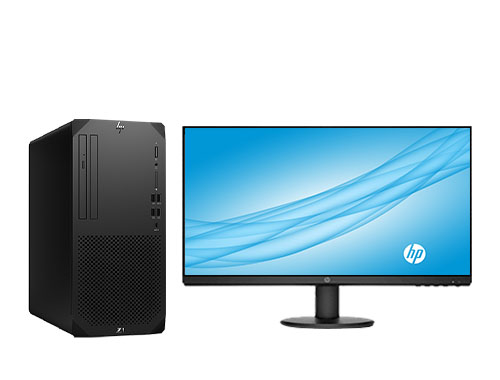 惠普 HP Z1 G9 台式工作站（英特尔酷睿 i7-13700，16核，24线程丨32GB DDR5 内存丨512GB M.2 固态+2TB SATA 机械硬盘丨NVIDIA T400 4GB 显卡丨23.8寸显示器）