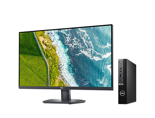 Dell OptiPlex 7010 Plus 迷你电脑（英特尔酷睿 i9-13900，24核，2.0GHz丨32GB，DDR5，4800MT/s 内存丨1TB PCle NVME 硬盘丨集成显卡丨31.5寸显示屏）