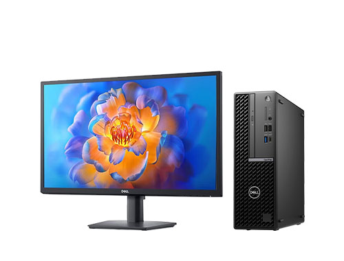 DELL OptiPlex 7010 SFF Plus 电脑（英特尔酷睿 i5-13500，14核丨16GB，DDR5 内存丨256GB PCle 固态+2TB 3.5寸 SATA 机械硬盘丨集成显卡丨23.8寸显示器）