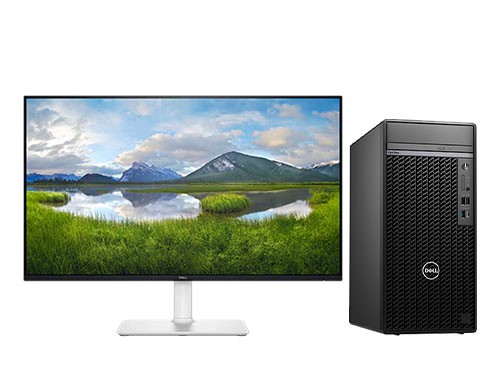 DELL OptiPlex 7010MT Plus 电脑主机（英特尔酷睿 i7-13700，16核丨32G，DDR5 内存丨1TB 固态+4TB 5400prm SATA 硬盘丨英特尔 UHD 显卡770丨27寸显示器）