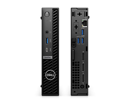 戴尔 OptiPlex 7020 MFF 办公主机（英特尔酷睿 i3-14100T，4核，8线程丨32GB，DDR5 内存丨512GB PCle 固态硬盘丨英特尔 UHD 显卡 730丨27寸显示器丨Win 11）