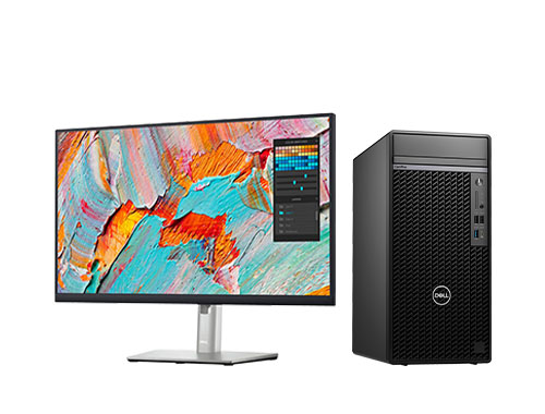 戴尔（Dell） OptiPlex 7020MT Plus 办公电脑（英特尔酷睿i7-14700K，20核丨64GB DDR5内存丨1TB M.2 固态+4TB 机械硬盘丨NVIDIA T400 显卡丨23.8寸显示器）