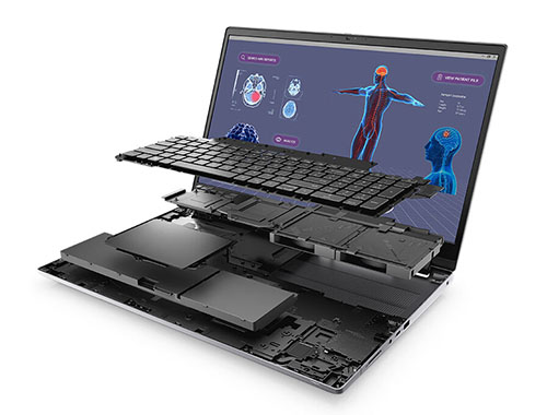 戴尔/DELL Precision 7780 移动工作站（英特尔酷睿 i9-13950HX，24核丨64GB DDR5 内存丨2TB M.2 固态硬盘丨RTX 5000 Ada，16GB 显卡丨17.3英寸 UHD）