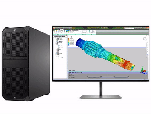 惠普 HP Z6 G5 A 图形工作站（AMD Ryzen 7995WX，96核丨256GB DDR5 ECC 内存丨2TB M.2 固态+12TB 机械硬盘丨RTX 4500 Ada，24GB 专业显卡丨27寸显示器）
