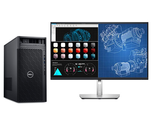 戴尔/DELL T3680 塔式工作站（英特尔酷睿 i5-14600K，14核丨64GB DDR5 非-ECC内存丨1TB M.2 固态+4TB 机械硬盘丨RTX 2000 Ada, 16GB 显卡丨P2725H显示器）