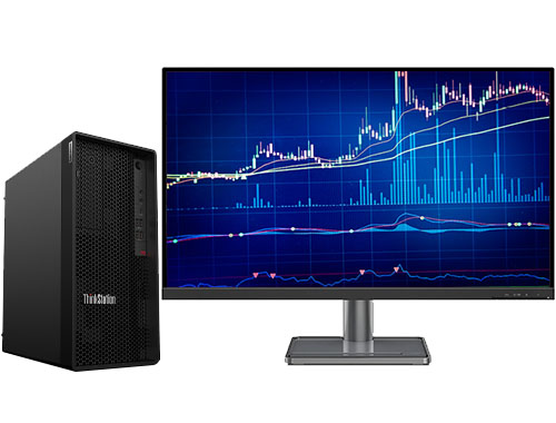 联想ThinkStation P2 金融建模数据分析工作站（英特尔酷睿 i9-14900K，24核丨128GB DDR5 内存丨2TB NVMe 固态+8TB 机械硬盘丨 T1000，8GB 显卡丨31.5英寸显示器）