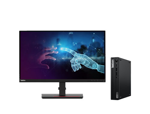 Lenovo ThinkCentre M760q 微型机（英特尔酷睿i5-14500T，14核，20线程丨32GB DDR5 内存丨2TB PCle NVMe 固态丨集成显卡丨Windows 11丨21.5英寸显示器）
