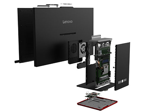 联想商用电脑台式一体机 启天A970（英特尔酷睿i5-13420H，8核，2.1G主频丨8GB DDR5 内存丨512GB PCle NVMe 固态丨集成显卡丨23.8英寸 1920×1080丨Win 11 家庭版）