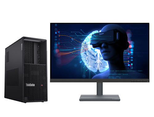 联想ThinkStation P3 VR模拟工作站（英特尔酷睿 i7-13700，16核丨64GB DDR5 内存丨1TB 固态+4TB 机械硬盘丨NVIDIA RTX3060，12GB 显卡丨27寸显示器）