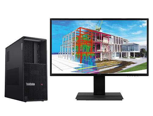 3D工程设计制图  联想ThinkStation P3工作站（英特尔酷睿 i7-13700K，16核丨128GB DDR5 内存丨2TB 固态+4TB 机械硬盘丨RTX 2000 Ada, 16GB 显卡丨27寸显示器）