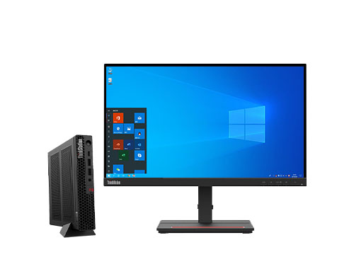 联想ThinkStation P3 Tiny 超小机箱工作站（英特尔酷睿 i5-13500，14核丨32GB DDR5-4800 内存丨1TB M.2 固态硬盘丨NVIDIA T400 4GB 显卡丨23.8英寸显示器）