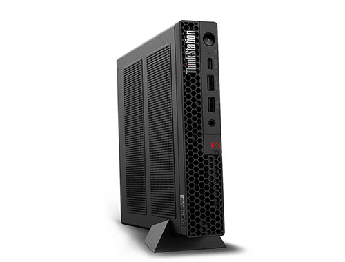 联想ThinkStation P3 Tiny 超小机箱工作站（英特尔酷睿 i7-14700，20核丨32GB DDR5-4800 内存丨2TB NVMe M.2 固态硬盘丨NVIDIA T400，4GB 显卡）
