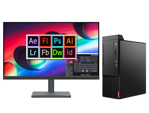 Lenovo联想电脑 启天M650 分体式（英特尔酷睿 i7-12700，16核，2.1GHz主频丨16GB DDR4 内存丨512GB M.2 固态丨集成显卡丨27寸 2K QHD 显示器丨DOS 系统丨三年保修）