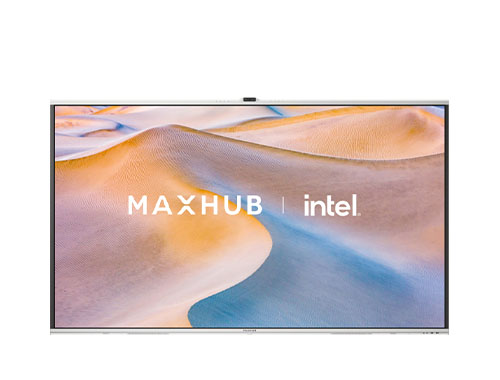 MAXHUB智能会议平板 V7标准版系列 EG75MA 75英寸会议平板-I5核显套装（单机+15核显+传屏器+智能笔+落地支架）