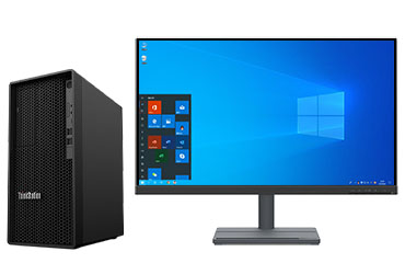 联想ThinkStation P368 塔式图形工作站（英特尔酷睿 i9-12900，16核丨64GB DDR4 内存丨1TB 固态硬盘丨NVIDIA T400，4GB 显卡丨联想27寸显示器）