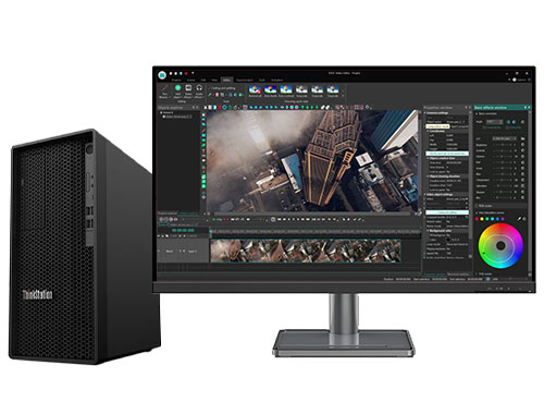 联想ThinkStation P368 视频特效制作工作站（英特尔酷睿 i9-12900，16核丨128GB DDR4 内存丨1TB 固态+4TB 机械硬盘丨RTX 3060，12GB 显卡丨联想32英寸 4K显示器）