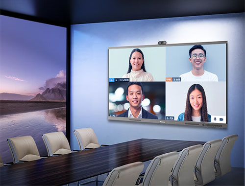 海信（Hisense）交互式智能会议平板 75MR6E专业版75英寸会议平板（I5版+传屏器+移动支架）