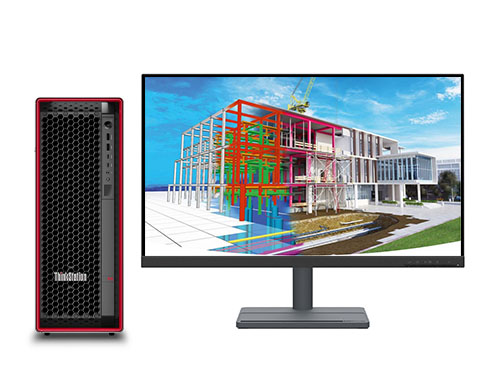 联想ThinkStation P5 工程仿真计算工作站（英特尔至强 W7-2475X，20核丨128GB DDR5 ECC 内存丨2TB M.2 固态+4TB 机械硬盘丨RTX A4000，16GB 显卡丨27寸显示器）