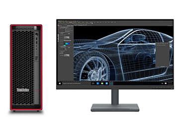 3Dmax电脑配置 联想P5工作站（英特尔至强 W7-2495X，24核丨64GB DDR5-4800 ECC 内存丨1TB M.2 固态+4TB 机械硬盘丨RTX 2000 Ada, 16GB 显卡丨27寸显示器）