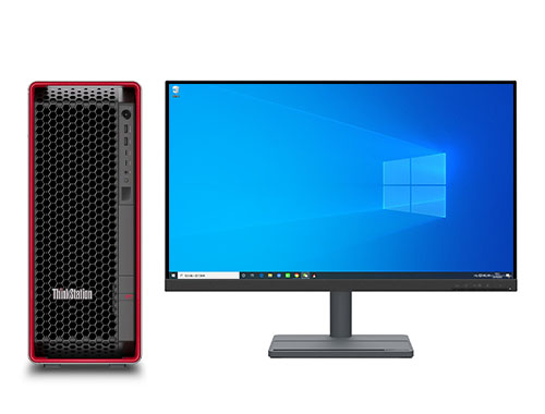 联想ThinkStation P7 塔式图形工作站（英特尔至强 W5-3423，2.1GHz，12核丨32GB DDR5-4800 内存丨1TB M.2 固态硬盘丨RTX 3050，8GB 显卡丨27寸显示器）
