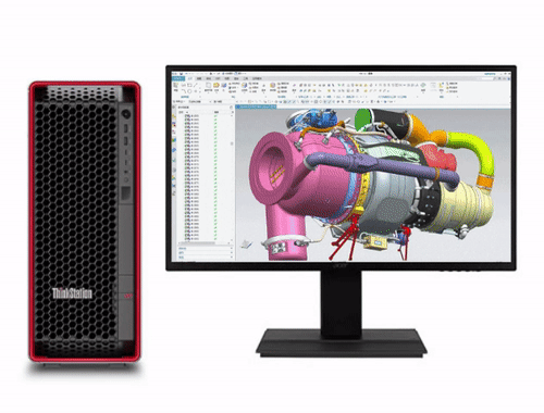 UG建模设计电脑 联想ThinkStation P7 工作站（英特尔至强 W7-3455，24核丨256GB DDR5 内存丨2TB 固态 +8TB 机械硬盘丨RTX A4500，20GB 显卡丨联想27寸显示器）